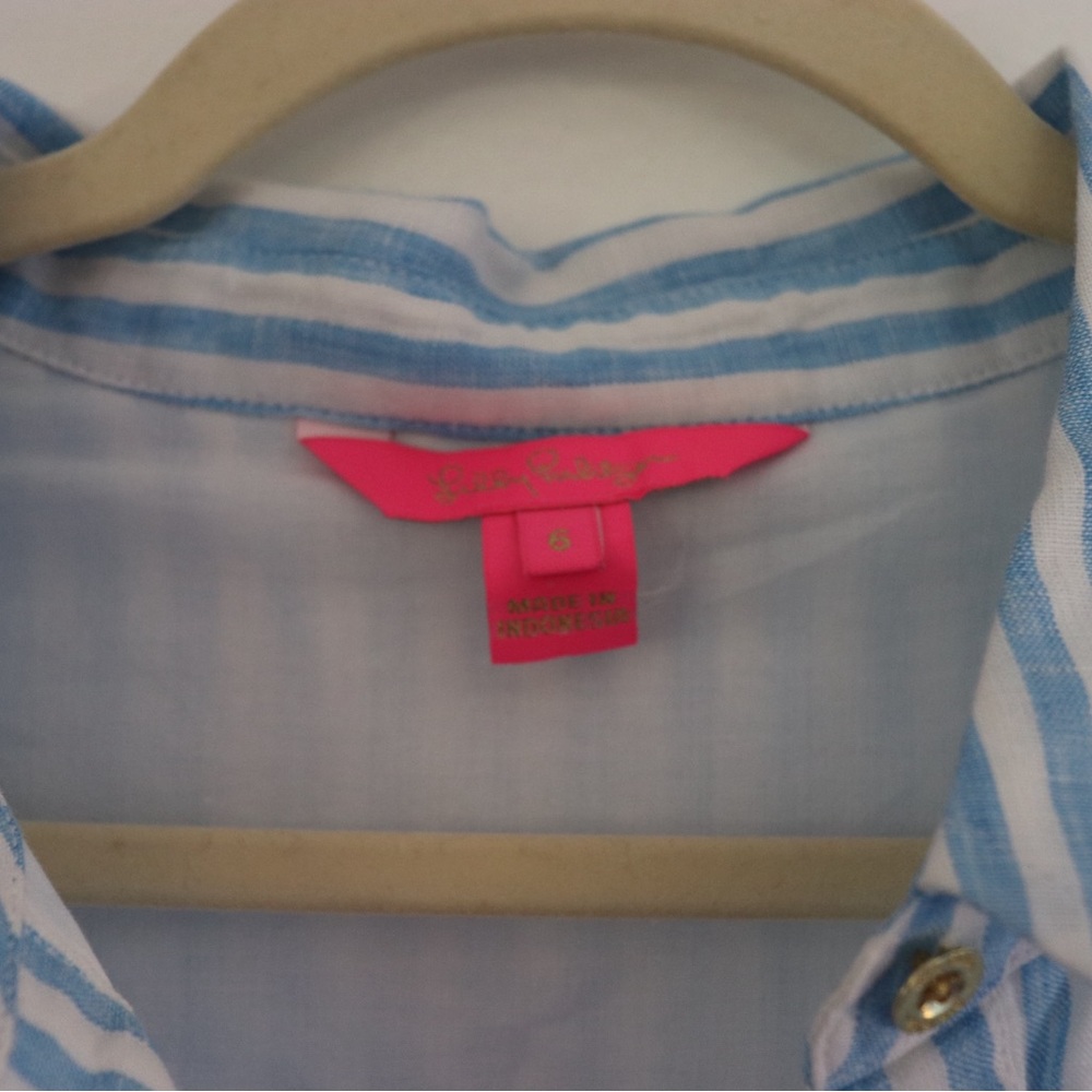 Lilly Pulitzer Jazmyn Linen Tunic - Picture 4 of 5